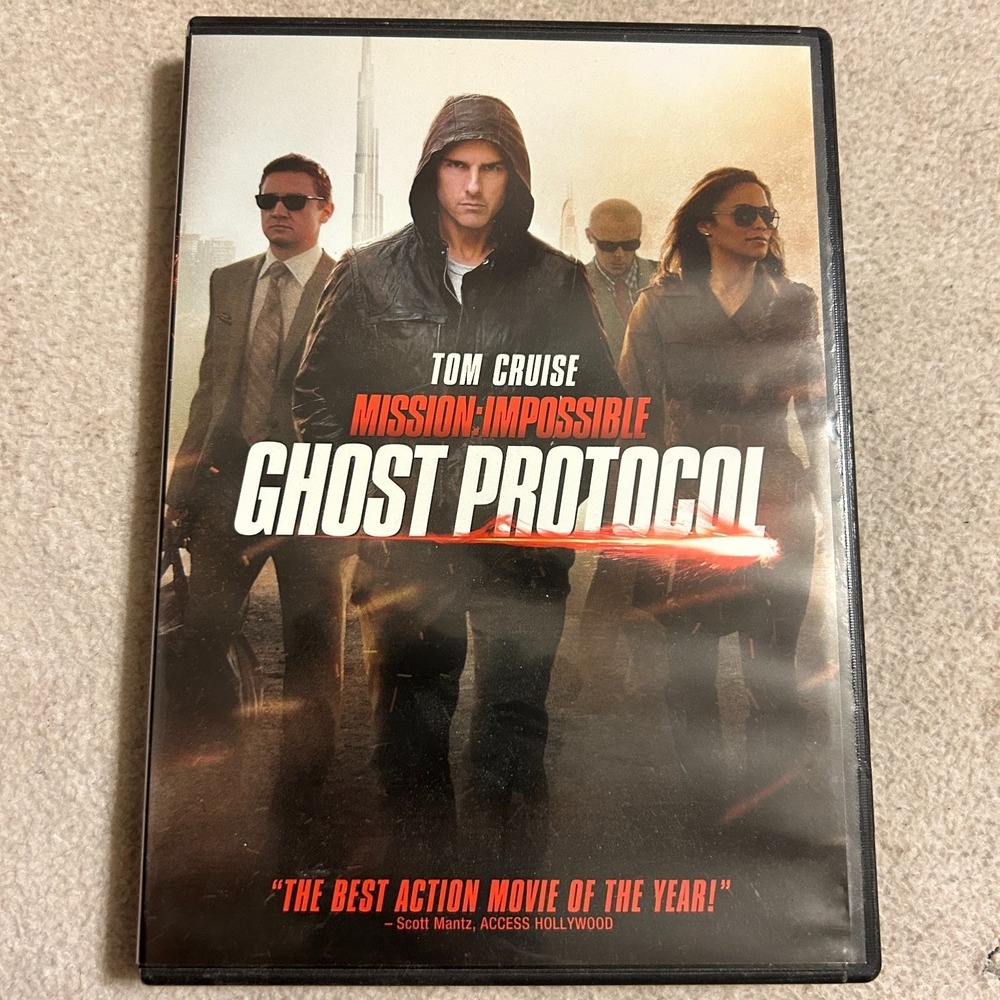 Mission: Impossible - Ghost Protocol DVD 2011 Widescreen Tom Cruise Brad Bird